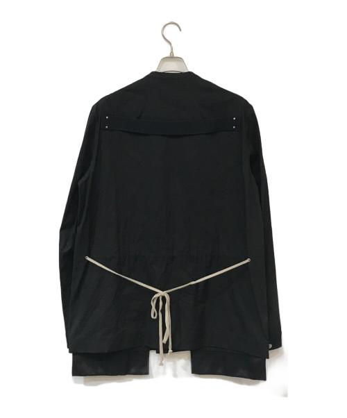 RICK OWENS（リックオウエンス）RICK OWENS (リックオウエンス) TECUATL BAUHAUS JACKET/テクアトルバウハウスジャケット ブラック サイズ:40の古着・服飾アイテム
