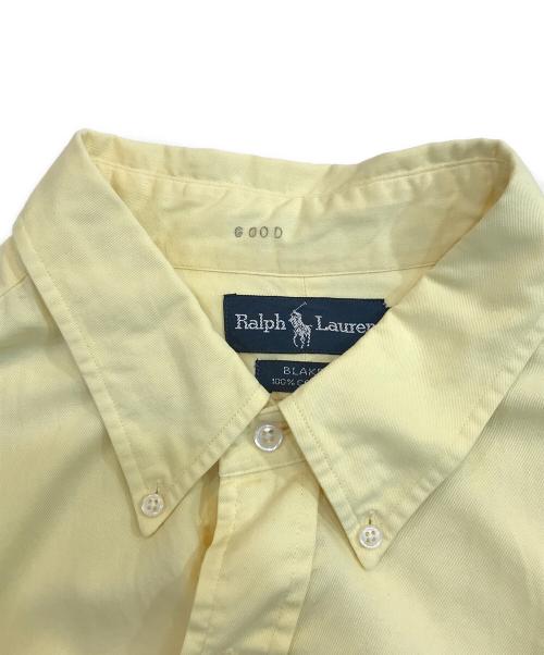 RALPH LAUREN（ラルフローレン）RALPH LAUREN (ラルフローレン) ボタンダウンシャツ イエロー サイズ:SIZE XXLの古着・服飾アイテム