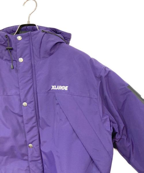 X-LARGE（エクストララージ）X-LARGE (エクストララージ) WILD THINGS (ワイルドシングス) CHAMONIX JACKET/シャモニージャケット パープル サイズ:SIZE Lの古着・服飾アイテム