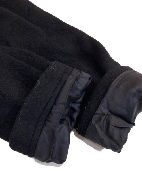 XANDER ZHOU（ザンダーゾウ）XANDER ZHOU (ザンダーゾウ) カラーブロックPコート ブラック サイズ:SIZE 46の古着・服飾アイテム