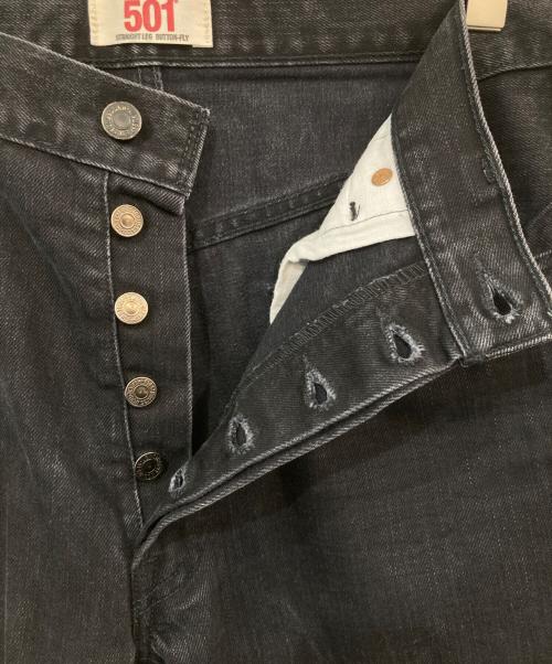 LEVI'S（リーバイス）LEVI'S (リーバイス) 501ブラックデニムパンツ ブラック サイズ:SIZE 34の古着・服飾アイテム