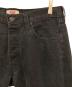 中古・古着 LEVI'S (リーバイス) 501ブラックデニムパンツ ブラック サイズ:SIZE 34：6000円