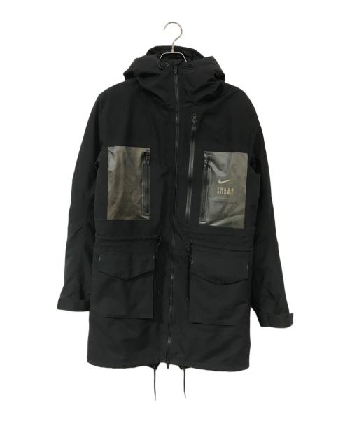 NIKE（ナイキ）NIKE (ナイキ) UNDERCOVER (アンダーカバー) 19AW Fishtail Parka フィッシュテールパーカ ブラック サイズ:XSの古着・服飾アイテム
