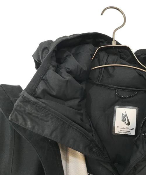 NIKE（ナイキ）NIKE (ナイキ) UNDERCOVER (アンダーカバー) 19AW Fishtail Parka フィッシュテールパーカ ブラック サイズ:XSの古着・服飾アイテム