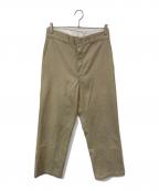 Dickiesディッキーズ）の古着「ワークパンツ」｜ベージュ