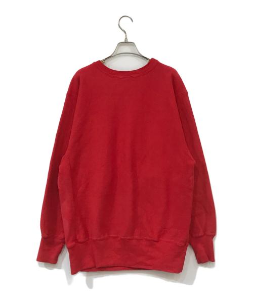 Champion REVERSE WEAVE（チャンピオン リバース ウィーブ）Champion REVERSE WEAVE (チャンピオン リバース ウィーブ) 90Sクルーネックスウェット レッド サイズ:XLの古着・服飾アイテム
