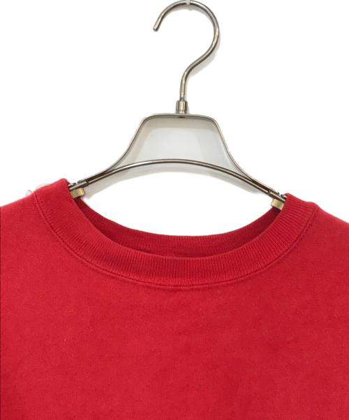 Champion REVERSE WEAVE（チャンピオン リバース ウィーブ）Champion REVERSE WEAVE (チャンピオン リバース ウィーブ) 90Sクルーネックスウェット レッド サイズ:XLの古着・服飾アイテム