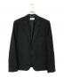 Saint Laurent Paris（サンローランパリ）の古着「スター柄ウールシルクジャケット」｜ブラック