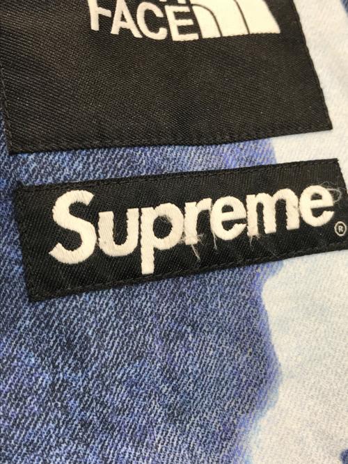 THE NORTH FACE（ザ ノース フェイス）THE NORTH FACE (ザ ノース フェイス) Supreme (シュプリーム) Bleached Denim Print Mountain Jacket 