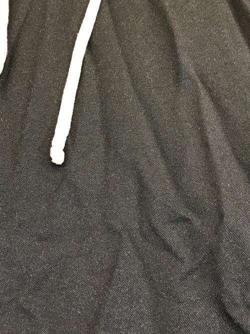 BLACK COMME des GARCONS（ブラックコムデギャルソン）BLACK COMME des GARCONS (ブラック コムデギャルソン) ポリ縮絨フーデッドポンチョ ブラック サイズ:記載なしの古着・服飾アイテム