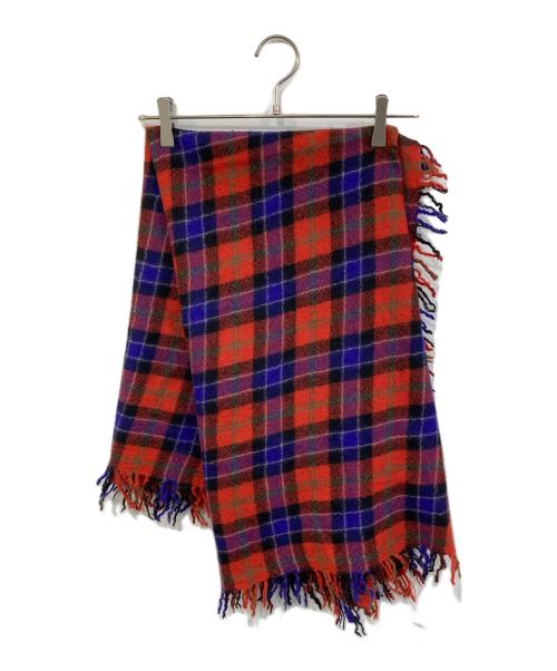 Vivienne Westwood（ヴィヴィアンウエストウッド）Vivienne Westwood (ヴィヴィアンウエストウッド) 大判ストール レッドの古着・服飾アイテム