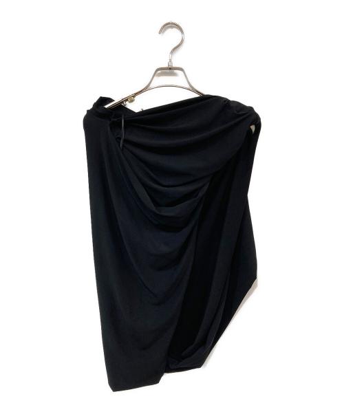 BALENCIAGA（バレンシアガ）BALENCIAGA (バレンシアガ) ノースリーブワンピース ブラック サイズ:38の古着・服飾アイテム