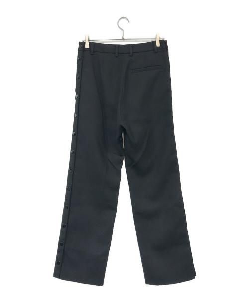 MM6 Maison Margiela（エムエムシックスメゾンマルジェラ）MM6 Maison Margiela (エムエムシックス メゾンマルジェラ) 18AW サイドスナップパンツ ブラック サイズ:42の古着・服飾アイテム