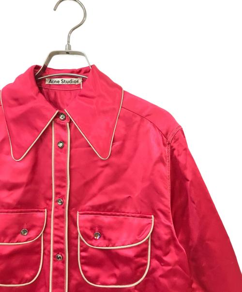Acne studios（アクネ ストゥディオス）Acne studios (アクネ ストゥディオス) ウエスタンシャツ ピンク サイズ:SIZE 34の古着・服飾アイテム