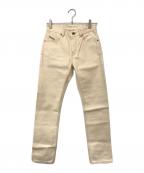 DIESELディーゼル）の古着「デニムパンツ」｜ベージュ