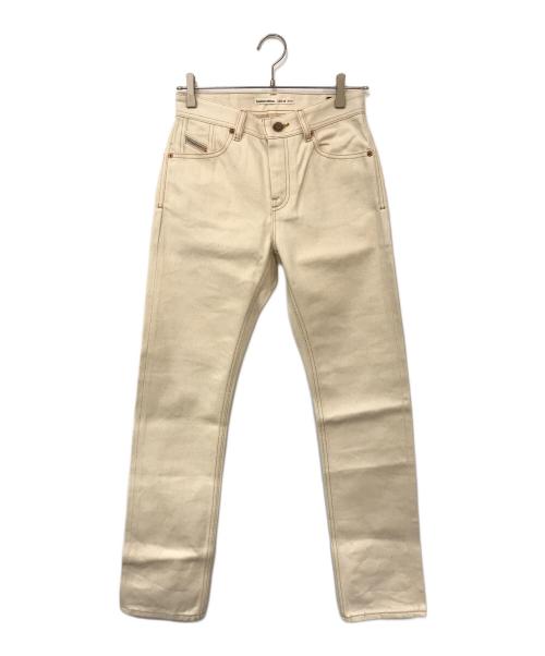 DIESEL（ディーゼル）DIESEL (ディーゼル) デニムパンツ ベージュ サイズ:SIZE 24の古着・服飾アイテム