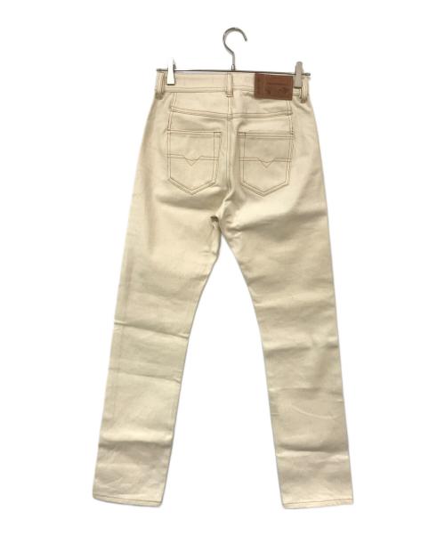 DIESEL（ディーゼル）DIESEL (ディーゼル) デニムパンツ ベージュ サイズ:SIZE 24の古着・服飾アイテム