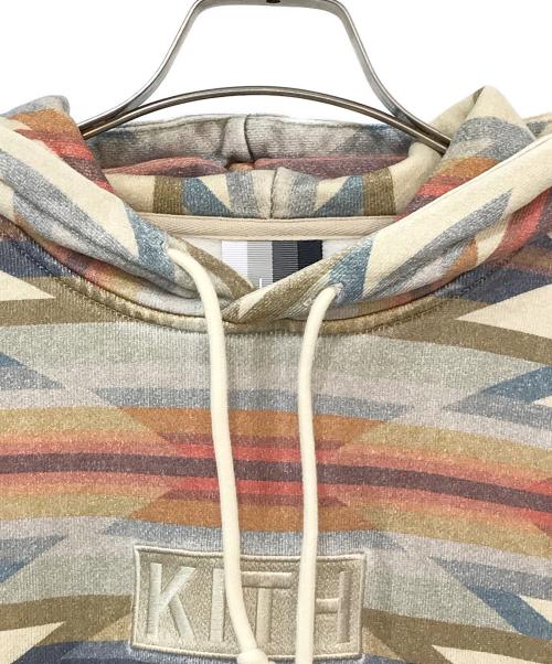 KITH（キス）KITH (キス) PENDLETON (ペンドルトン) ネイティブ柄パーカー ブラウン サイズ:無の古着・服飾アイテム