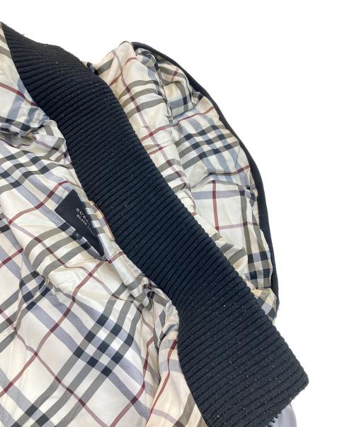 BURBERRY BLACK LABEL（バーバリーブラックレーベル）BURBERRY BLACK LABEL (バーバリーブラックレーベル) 裏ノヴァチェックダウンジャケット ブラック サイズ:SIZE Mの古着・服飾アイテム