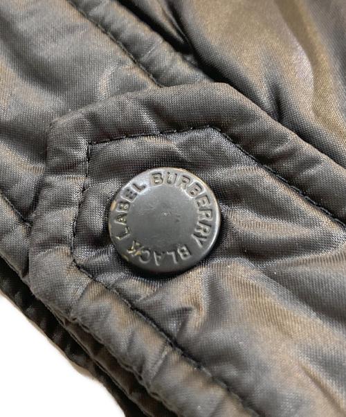 BURBERRY BLACK LABEL（バーバリーブラックレーベル）BURBERRY BLACK LABEL (バーバリーブラックレーベル) 裏ノヴァチェックダウンジャケット ブラック サイズ:SIZE Mの古着・服飾アイテム