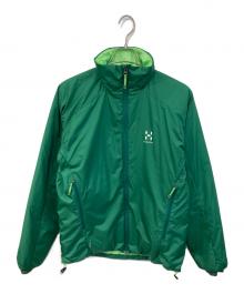 HAGLOFS（ホグロフス）の古着「中綿ジャケット」｜グリーン