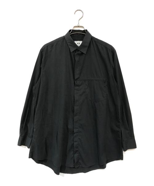 Y-3（ワイスリー）Y-3 (ワイスリー) BOXY SHORT ロゴTシャツ ブラック サイズ:XSの古着・服飾アイテム