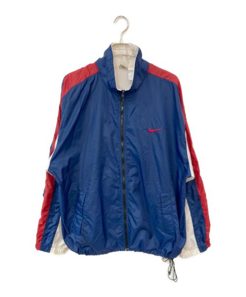 NIKE（ナイキ）NIKE (ナイキ) ナイロンジャケット ブルー サイズ:SIZE XLの古着・服飾アイテム