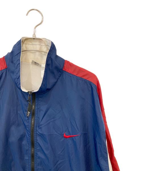 NIKE（ナイキ）NIKE (ナイキ) ナイロンジャケット ブルー サイズ:SIZE XLの古着・服飾アイテム