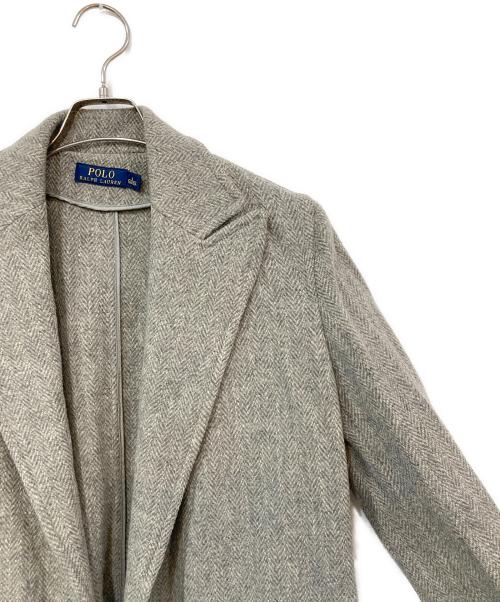 POLO RALPH LAUREN（ポロ・ラルフローレン）POLO RALPH LAUREN (ポロ・ラルフローレン) ガウンコート グレー サイズ:SIZE 4の古着・服飾アイテム