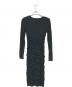 MaxMara (マックスマーラ) ロングワンピース ブラック サイズ:SIZE 40：10000円