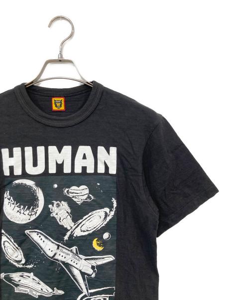 HUMAN MADE（ヒューマンメイド）HUMAN MADE (ヒューマンメイド) プリントTシャツ ブラック サイズ:Sの古着・服飾アイテム
