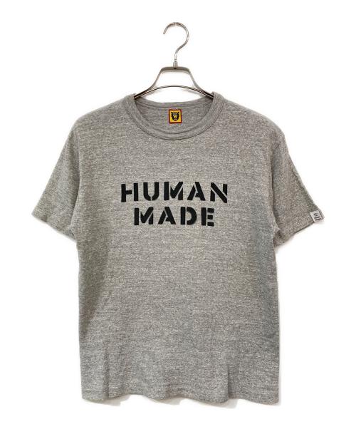HUMAN MADE（ヒューマンメイド）HUMAN MADE (ヒューマンメイド) プリントTシャツ グレー サイズ:無しの古着・服飾アイテム