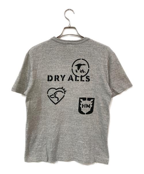 HUMAN MADE（ヒューマンメイド）HUMAN MADE (ヒューマンメイド) プリントTシャツ グレー サイズ:無しの古着・服飾アイテム
