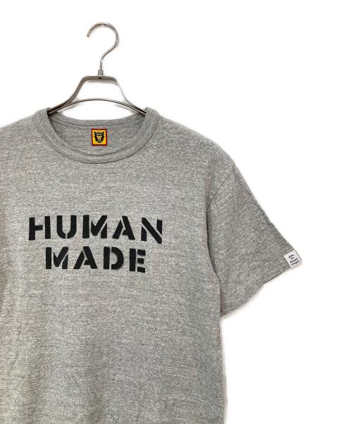 HUMAN MADE（ヒューマンメイド）HUMAN MADE (ヒューマンメイド) プリントTシャツ グレー サイズ:無しの古着・服飾アイテム