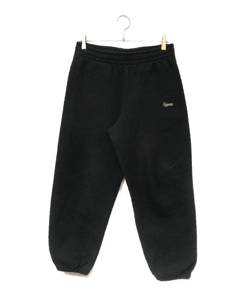 SUPREME（シュプリーム）SUPREME (シュプリーム) Micro Quilted Sweatpant ブラック サイズ:Sの古着・服飾アイテム