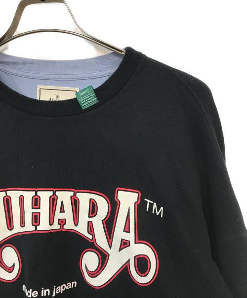 Maison MIHARA YASUHIRO（メゾン ミハラ ヤスヒロ）Maison MIHARA YASUHIRO (メゾン ミハラ ヤスヒロ) Back Tee Sweat ブラック サイズ:46の古着・服飾アイテム