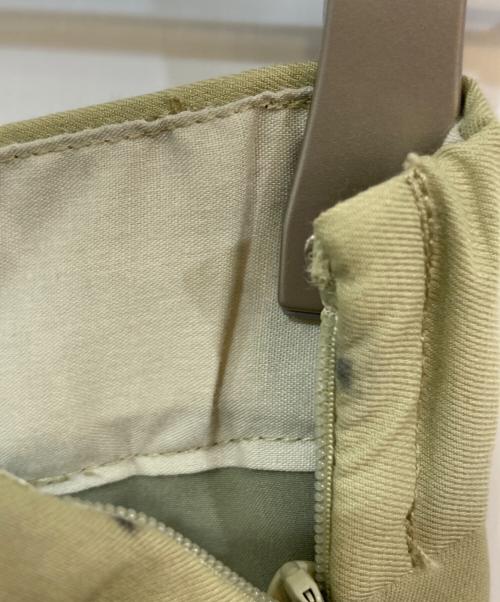 CLANE（クラネ）CLANE (クラネ) ミックスプリーツアシンメトリースカート グリーンの古着・服飾アイテム