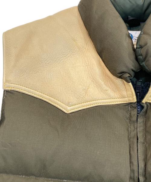 Crescent Down Works（クレセントダウンワークス）Crescent Down Works (クレセントダウンワークス) ダウンベスト ブラウン サイズ:Mの古着・服飾アイテム