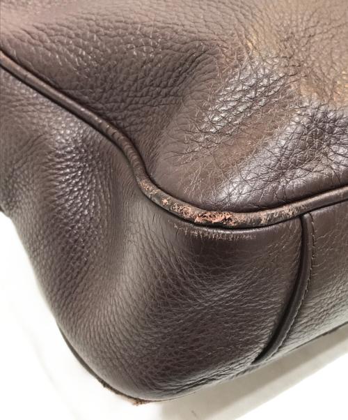 ERMENEGILDO ZEGNA（エルメネジルド・ゼニア）ERMENEGILDO ZEGNA (エルメネジルド・ゼニア) 2WAYバッグ レッドの古着・服飾アイテム