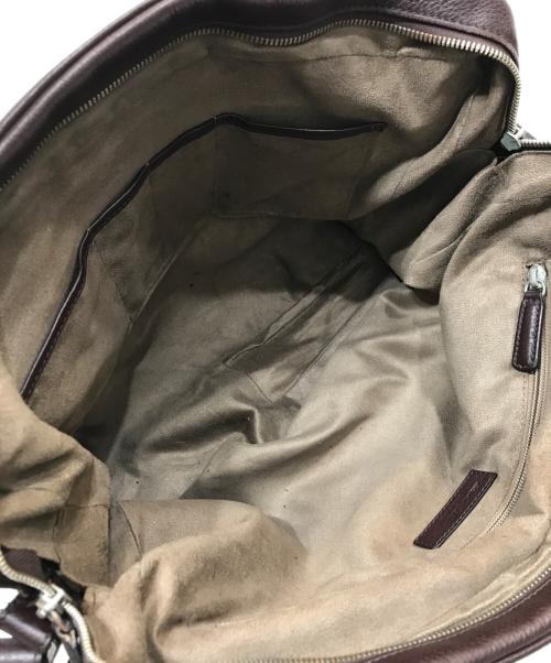 ERMENEGILDO ZEGNA（エルメネジルド・ゼニア）ERMENEGILDO ZEGNA (エルメネジルド・ゼニア) 2WAYバッグ レッドの古着・服飾アイテム