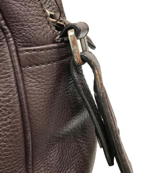 ERMENEGILDO ZEGNA（エルメネジルド・ゼニア）ERMENEGILDO ZEGNA (エルメネジルド・ゼニア) 2WAYバッグ レッドの古着・服飾アイテム