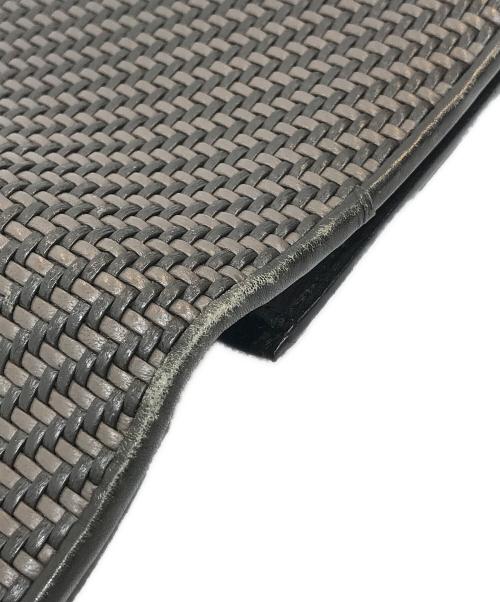 ERMENEGILDO ZEGNA（エルメネジルド・ゼニア）ERMENEGILDO ZEGNA (エルメネジルド・ゼニア) 長財布 ブラウンの古着・服飾アイテム