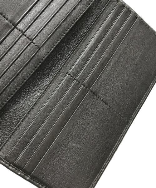 ERMENEGILDO ZEGNA（エルメネジルド・ゼニア）ERMENEGILDO ZEGNA (エルメネジルド・ゼニア) 長財布 ブラウンの古着・服飾アイテム