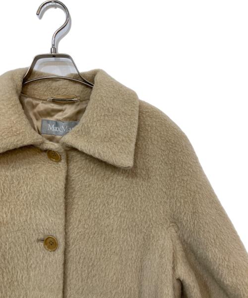 MaxMara（マックスマーラ）MaxMara (マックスマーラ) モヘア混ショートコート ベージュ サイズ:SIZE 40の古着・服飾アイテム