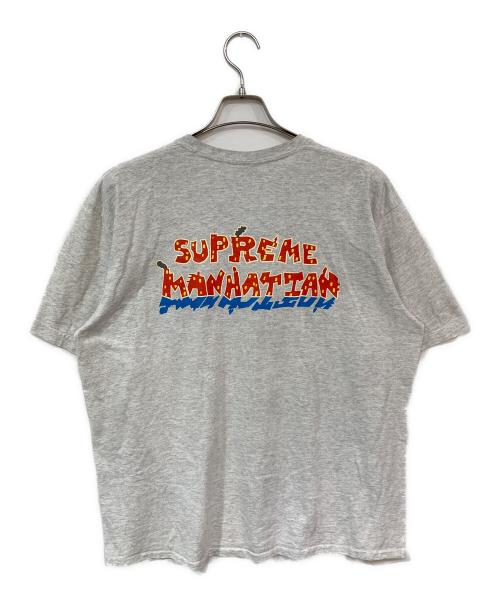 SUPREME（シュプリーム）SUPREME (シュプリーム) Manhattan Tee グレー サイズ:Lの古着・服飾アイテム