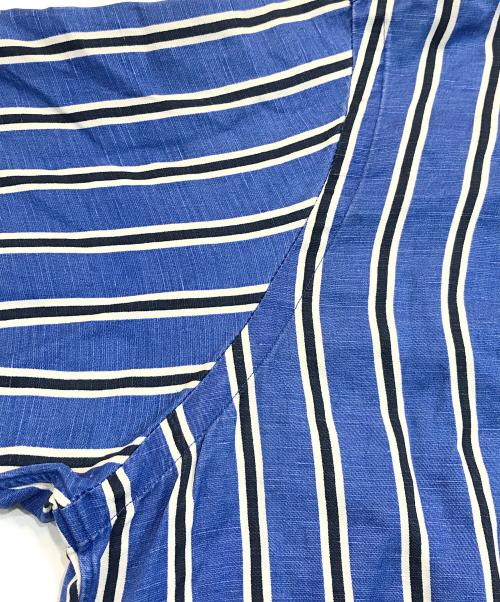 POLO RALPH LAUREN（ポロ・ラルフローレン）POLO RALPH LAUREN (ポロ・ラルフローレン) シルクリネン半袖シャツ スカイブルー サイズ:LLの古着・服飾アイテム