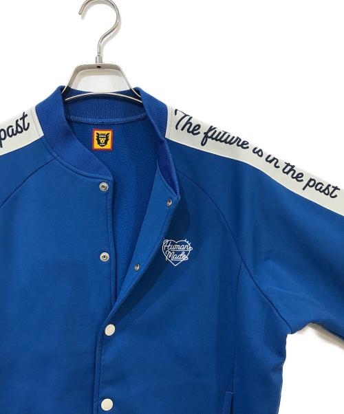 HUMAN MADE（ヒューマンメイド）HUMAN MADE (ヒューマンメイド) トラックジャケット ブルー サイズ:Sの古着・服飾アイテム