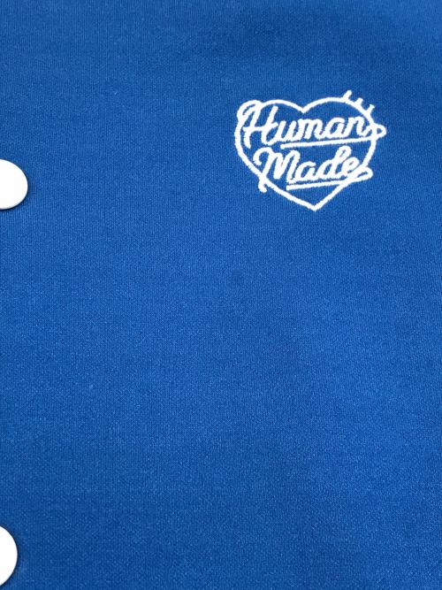 HUMAN MADE（ヒューマンメイド）HUMAN MADE (ヒューマンメイド) トラックジャケット ブルー サイズ:Sの古着・服飾アイテム