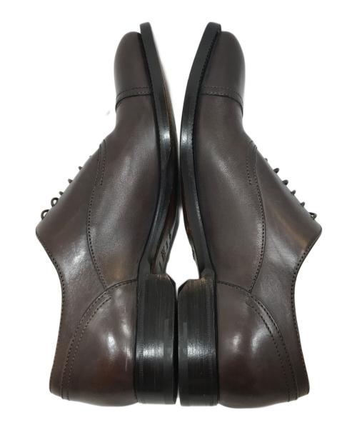 Ermenegildo Zegna COUTURE（エルメネジルド ゼニア クチュール）Ermenegildo Zegna COUTURE (エルメネジルド ゼニア クチュール) ストレートチップシューズ ブラウン サイズ:SIZE 8の古着・服飾アイテム