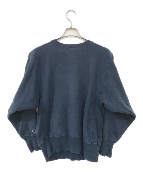Champion REVERSE WEAVE（チャンピオン リバース ウィーブ）Champion REVERSE WEAVE (チャンピオン リバース ウィーブ) クルーネックスウェット ネイビー サイズ:MEDIUMの古着・服飾アイテム